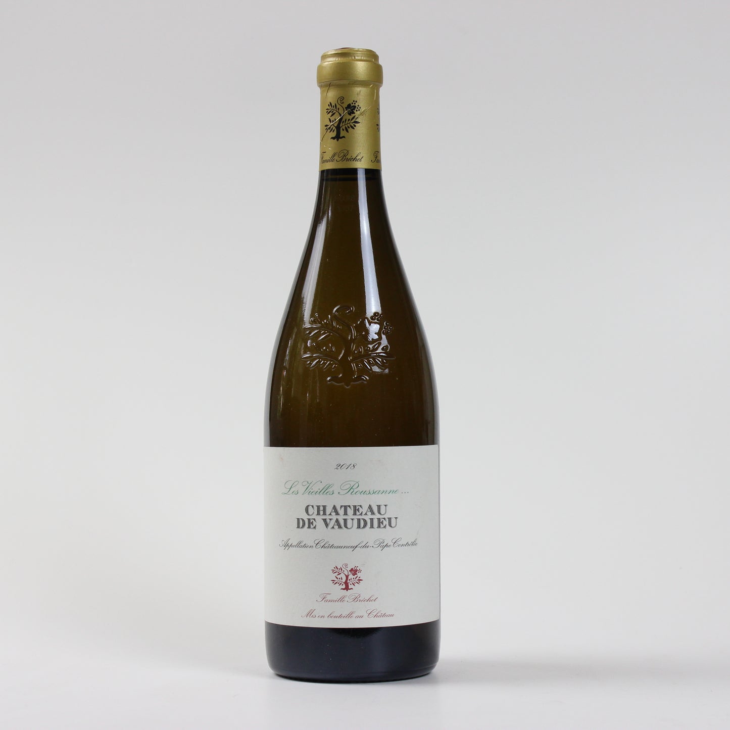Châteauneuf-du-Pape: Château Vaudieu "Les vielles Roussannes" 2018 - Blanc
