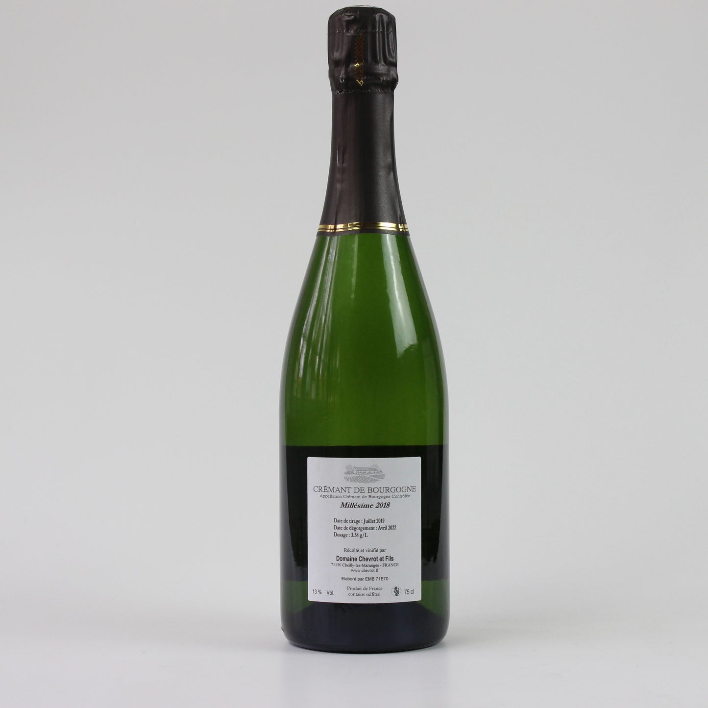 Bourgogne Blanc Brut «Les Bulles de Paul» 2020 - Cremant
